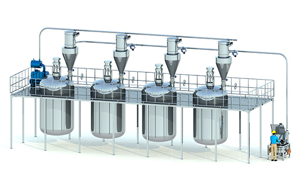 反應釜自動投料系統